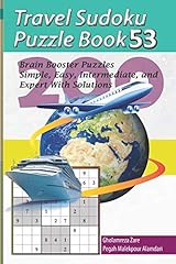 Travel sudoku puzzle usato  Spedito ovunque in Italia 