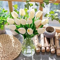 White tulips artificial for sale  Delivered anywhere in USA 