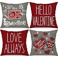 Valentines day pillow for sale  Delivered anywhere in UK