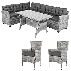 Casaria polyrattan ecklounge gebraucht kaufen  Wird an jeden Ort in Deutschland