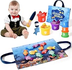 Gioco montessori pesca usato  Spedito ovunque in Italia 