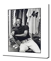 Hank aaron canvas for sale  Delivered anywhere in USA 
