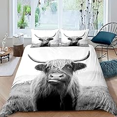 Highland cow comforter for sale  Delivered anywhere in Ireland