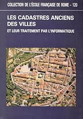 Cadastres anciens villes d'occasion  Livré partout en France