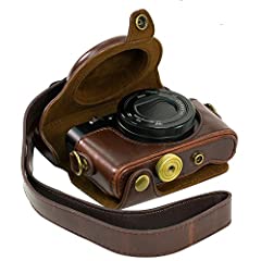 Leather camera bag for sale  Delivered anywhere in UK