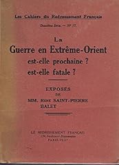 Guerre extrème orient d'occasion  Livré partout en France