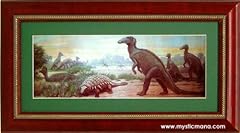 Dinosaur framed print for sale  Delivered anywhere in USA 