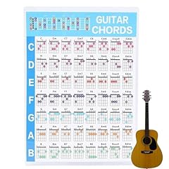 Affiche accords guitare d'occasion  Livré partout en France