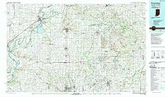Yellowmaps princeton topo for sale  Delivered anywhere in USA 