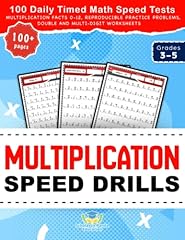 Multiplication speed drills for sale  Delivered anywhere in USA 