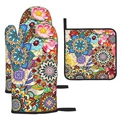 Boho floral oven for sale  Delivered anywhere in USA 