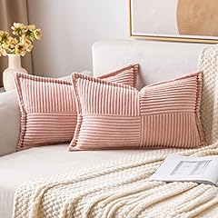 Miulee corduroy pillow for sale  Delivered anywhere in USA 