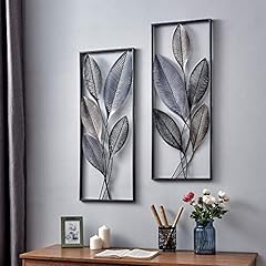 Metallic leaves wall for sale  Delivered anywhere in USA 
