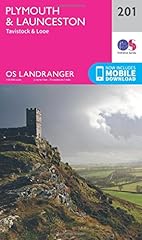 Plymouth launceston map for sale  Delivered anywhere in UK