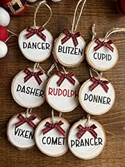 Reindeer name ornament for sale  Delivered anywhere in USA 