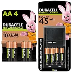 Duracell rechargeable 2500mah usato  Spedito ovunque in Italia 