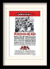 Radiohead fear framed for sale  Delivered anywhere in UK