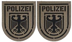 Stück polizei aufnäher gebraucht kaufen  Wird an jeden Ort in Deutschland