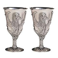 Dragon pewter goblets for sale  Delivered anywhere in USA 