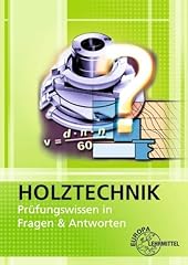 Holztechnik prüfungswissen fr gebraucht kaufen  Wird an jeden Ort in Deutschland