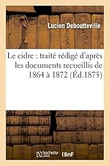 Cidre traité rédigé d'occasion  Livré partout en France