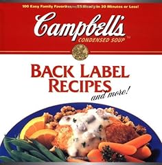 Campbell back label for sale  Delivered anywhere in USA 