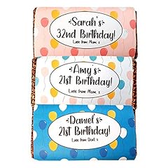 Personalised birthday chocolat for sale  Delivered anywhere in UK