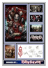 Slipknot signed photograph for sale  Delivered anywhere in UK