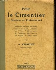 Cimentier amateur professionne d'occasion  Livré partout en France
