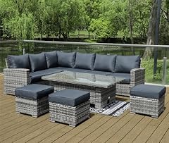 Seater rattan garden for sale  Delivered anywhere in UK