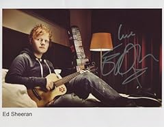 Sheeran signed photo for sale  Delivered anywhere in UK