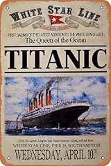Titanic filmposter retro gebraucht kaufen  Wird an jeden Ort in Deutschland