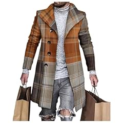 Plaid trench coats for sale  Delivered anywhere in USA 