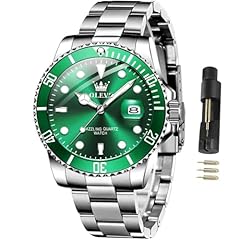 Olevs green watches for sale  Delivered anywhere in USA 