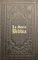 La sacra Bibbia usato  Spedito ovunque in Italia 