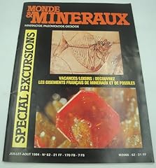 Minéraux gisements français d'occasion  Livré partout en France