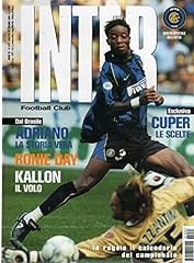 Inter Football Club 8-9 agosto-settembre 2001 Ronaldo-Kallon-Adriano usato  Spedito ovunque in Italia 