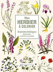 Herbier colorier 40 d'occasion  Livré partout en France