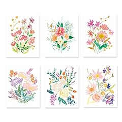 YIMEHDAN Colorful Wildflower Wall Art Print -- Natural for sale  Delivered anywhere in Canada