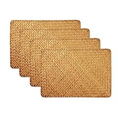 Woven table mats for sale  Delivered anywhere in UK