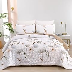 Dinjoy floral quilt for sale  Delivered anywhere in USA 