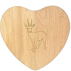 Gazelle wooden heart for sale  Delivered anywhere in UK