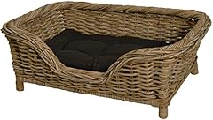 Rattan dog basket for sale  Delivered anywhere in UK