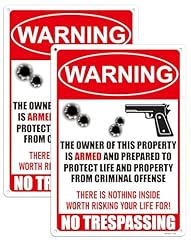 Trespassing sign gun for sale  Delivered anywhere in USA 