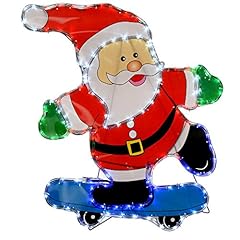 Werchristmas santa skating for sale  Delivered anywhere in UK