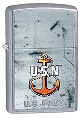 Zippo navy anchor usato  Spedito ovunque in Italia 