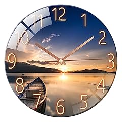 Aleenfoon wanduhr glas gebraucht kaufen  Wird an jeden Ort in Deutschland