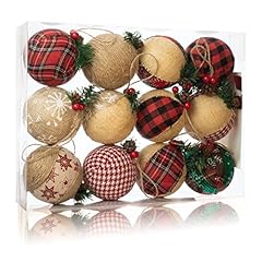 Pcs burlap christmas for sale  Delivered anywhere in USA 