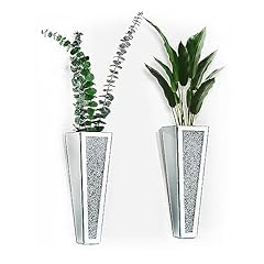 Crystal wall vase for sale  Delivered anywhere in USA 