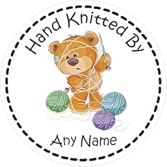 Hand knitted personalised for sale  Delivered anywhere in UK